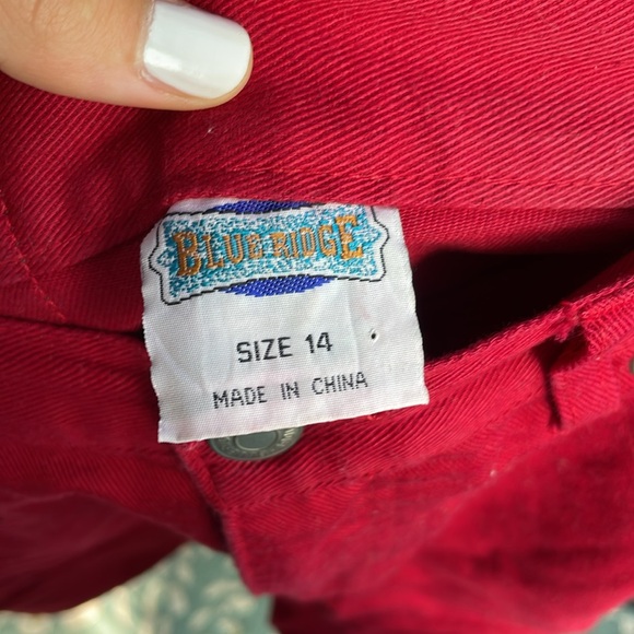 Vintage Blue Ridge denim shorts - Picture 3 of 4